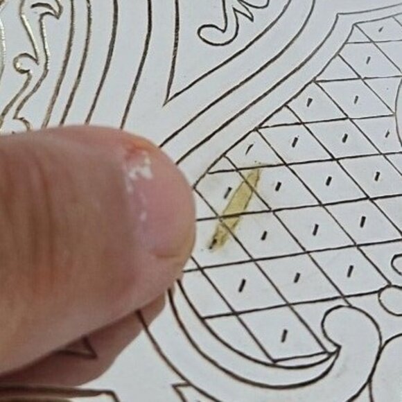 Mid-Century Italian Silverplate Expandable Trivet DelBerti Holiday Hot Plate - Picture 6 of 13